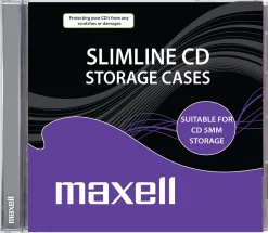CD-fodral Maxell Slimcase, 10-pack