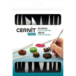 Cernit Tool Kit verktyg för lera, 8-pack
