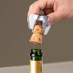 Champagneöppnare, rostfritt stål