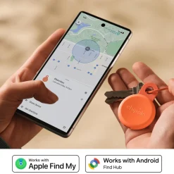 Chipolo Loop tracker spårningstagg med ögla, 4-pack