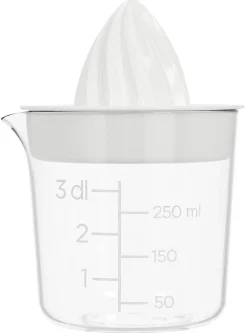 Citruspress manuell i plast, 0,3 liter