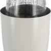 Cocktailshaker i glas och metall