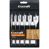 Cocraft centrumborrar 10, 12, 16, 18, 20, 25 mm, 6 delar