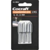 Cocraft försänkare 8, 10 och 12 mm, trä och metall, 3-pack