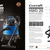 Cocraft HWD 20 grovdammsugare med eller utan påse