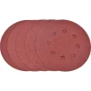Cocraft sandpapper kardborre, sliprondell 125 mm, 5-pack