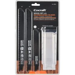 Cocraft sågblad för tigersåg, trä, 6-pack