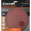 Cocraft slippapper kardborre, sliprondel 225 mm, 3-pack