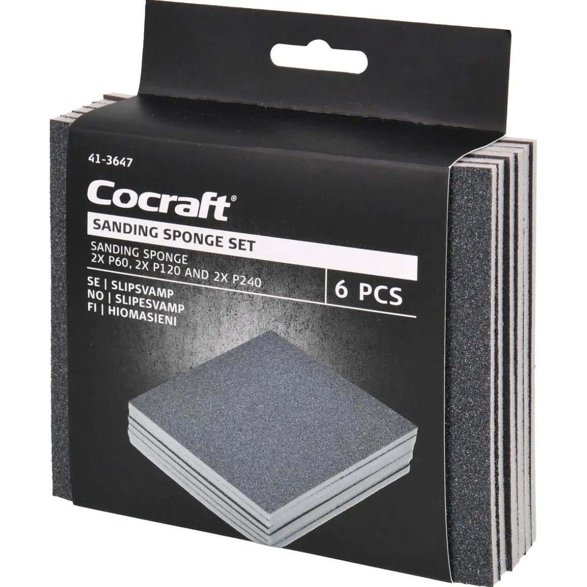 Cocraft slipsvamp, mjuk, 6-pack