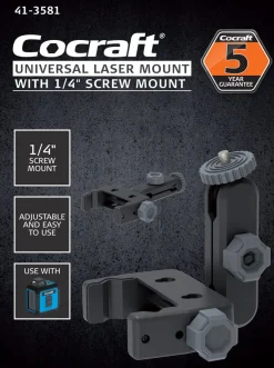 Cocraft universalfäste för krysslaser