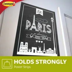 Command affischstrips självhäftande, 12-pack