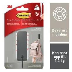 Command självhäftande krok, medium