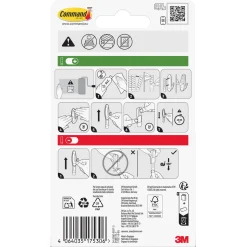 Command självhäftande strips M, universal, 1,3 kg, 8-pack