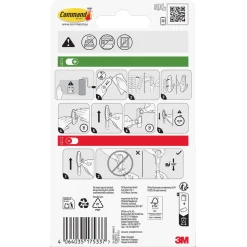Command självhäftande strips S, universal, 450 gram, 8-p