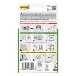 Command tavelupphängning självhäftande, 5 kg, 4-pack
