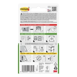 Command Value Pack tavelupphängning small, vit