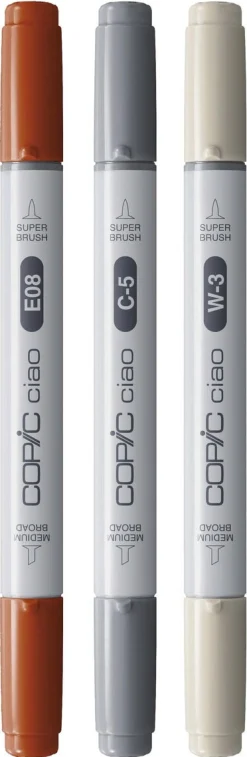 Copic Ciao Layer & Mix, pennor Architect Palette 3-pack