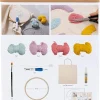 Creativ Company DIY Kit Punch Needle tygkasse