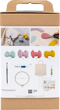 Creativ Company DIY Kit Punch Needle tygkasse