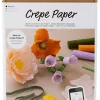 Creativ Company DIY startkit för kräppapper, blommor