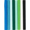 Creativ Company kräppapper blå/grön 25x60 cm 8-pack