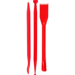 Creativ Company modelleringspinnar röda 14,5 cm 3-pack