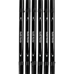 Creativ Company textilpennor permanenta svart 6-pack