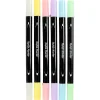 Creativ Company textilpennor pastellfärger 6-pack