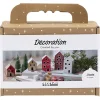Creativ Company DIY-kit julhus dekoration 5 st