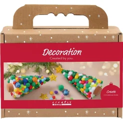 Creativ Company Mini DIY Kit julpyssel julgran, från 4 år