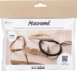 Creativ Company Mini DIY kit Makramé-armband