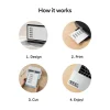 Cricut Printable Vinyl A4, självhäftande, 12 ark