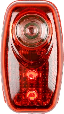 Cykellampa bak LED, Asaklitt