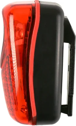 Cykellampa bak LED, Asaklitt