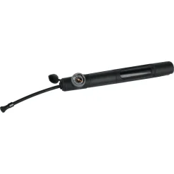 Cykelpump med 4 adaptrar och tryckmätare