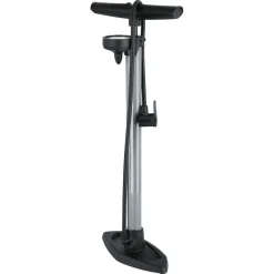 Cykelpump med fotplatta och tryckmätare 11 bar