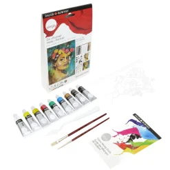 Daler-Rowney Simply Oil Paint komplett set för olja