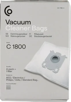 Dammsugarpåsar C1800, 4-pack