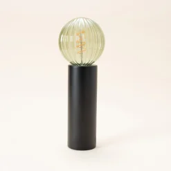 Deco bordslampa svart metall E27, Northlight