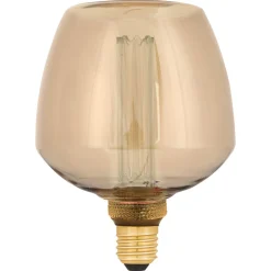 Dekorativ globlampa LED E27 filament Amber, 123 mm