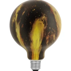 Dekorativ globlampa Volcano LED E27 4 W, 125 mm