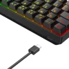 Deltaco Gaming DK470 tangentbord 60 procent RGB svart