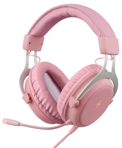 Deltaco Gaming GAM-030-P gamingheadset, rosa