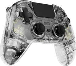 Deltaco kontroll för PS4 och PC, transparent RGB
