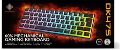 Deltaco mekaniskt gamingtangentbord mini 60, GAM-075V2