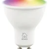 Deltaco Smart Home GU10 LED RGB 4,7 W dimbar, 3-pack