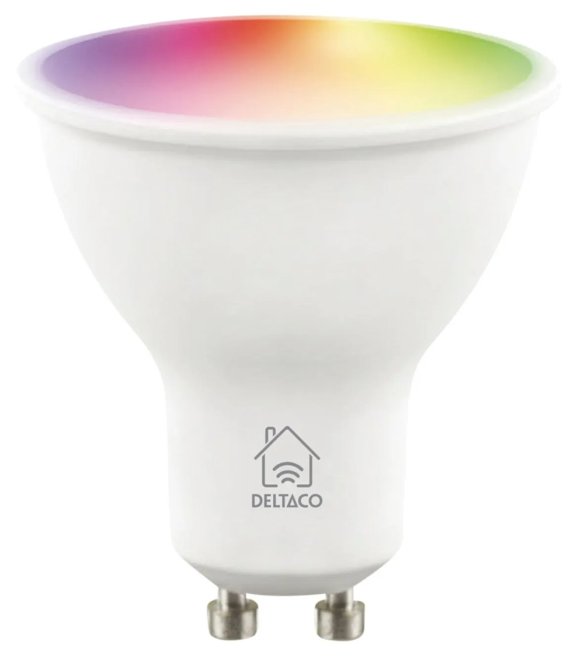 Deltaco Smart Home GU10 LED RGB 4,7 W dimbar, 3-pack