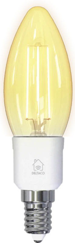 Deltaco Smart Home kronljuslampa E14 WiFi