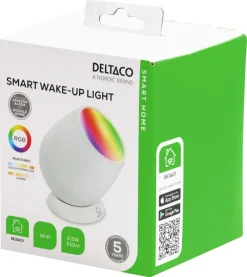 Deltaco Smart RGB wake-up light, Smart Home