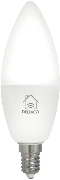 Deltaco Smart Home kronljuslampa LED E14 4,9 W dimbar